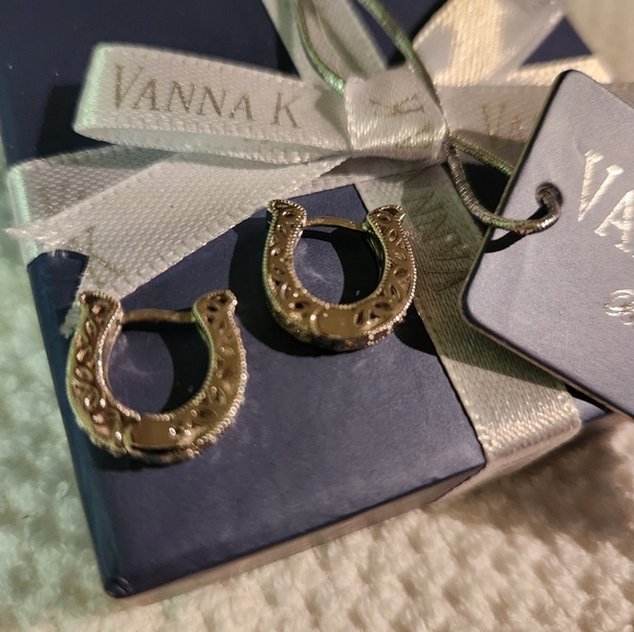 Vanna Kay Jewelry - Sterling Silver vintage feel earrings